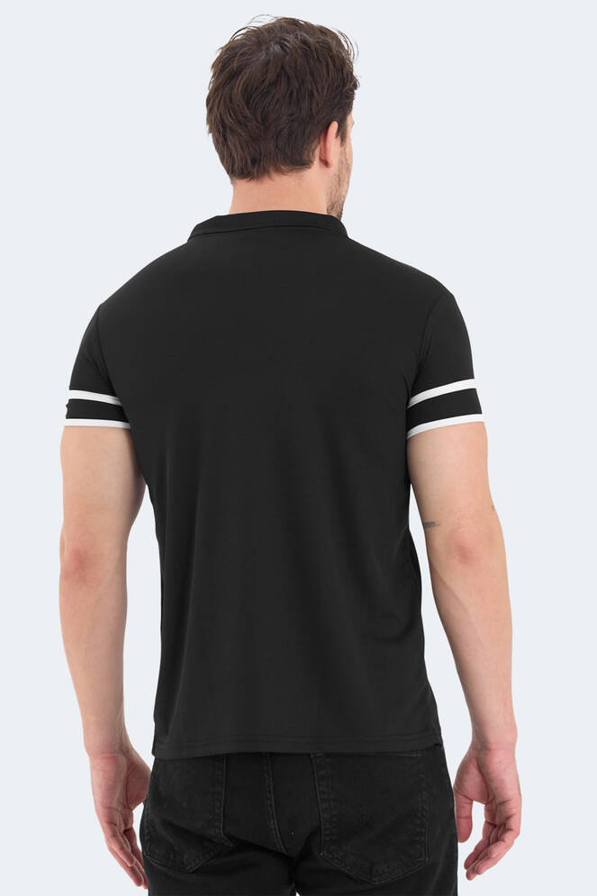Slazenger REDMOND Men's Short Sleeve T-Shirt Black