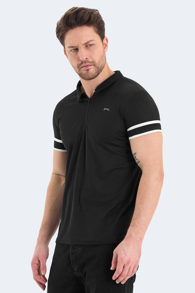 Slazenger REDMOND Men's Short Sleeve T-Shirt Black
