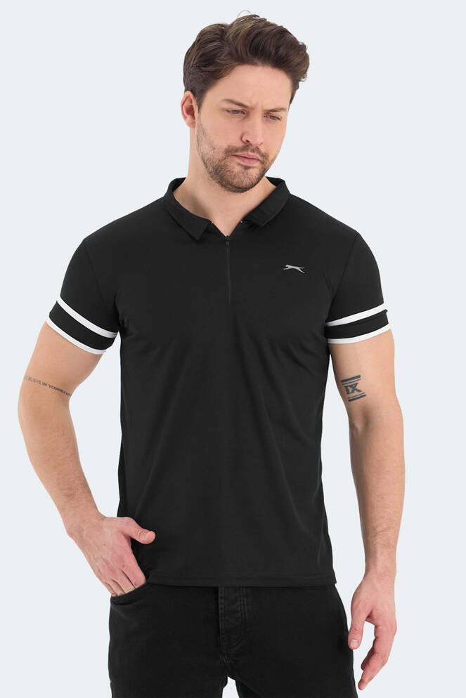 Slazenger REDMOND Men's Short Sleeve T-Shirt Black