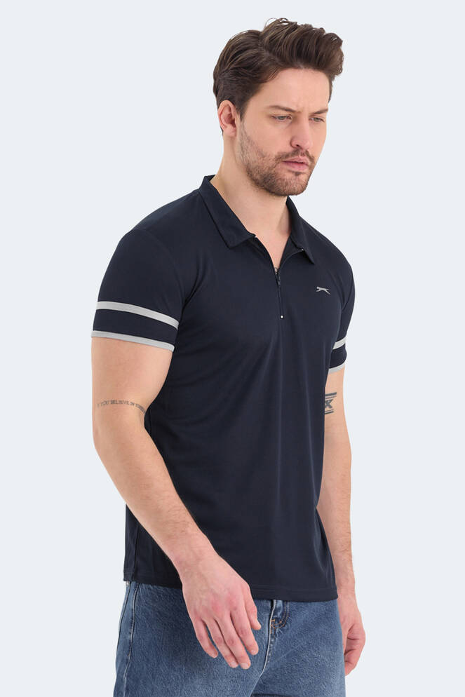 Slazenger REDMOND Men's Short Sleeve T-Shirt Navy