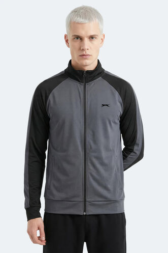 Slazenger - Slazenger REDORA Erkek Koyu Gri Sweatshırt