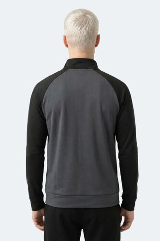 Slazenger REDORA Erkek Koyu Gri Sweatshırt - Thumbnail