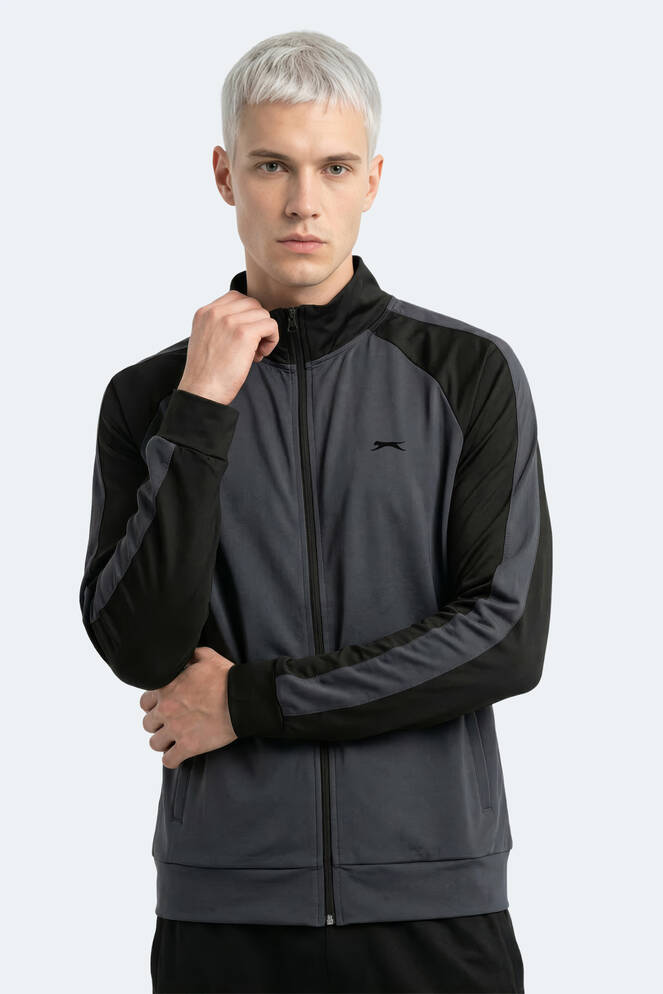 Slazenger REDORA Erkek Koyu Gri Sweatshırt