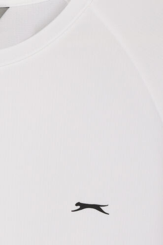 Slazenger REDTAIL Erkek Beyaz Tişört - Thumbnail