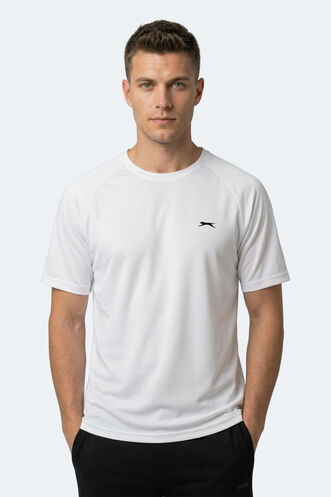 Slazenger REDTAIL Erkek Beyaz Tişört - Thumbnail