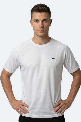 Slazenger REDTAIL Erkek Beyaz Tişört - Thumbnail