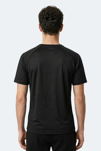 Slazenger REDTAIL Erkek Siyah Tişört - Thumbnail