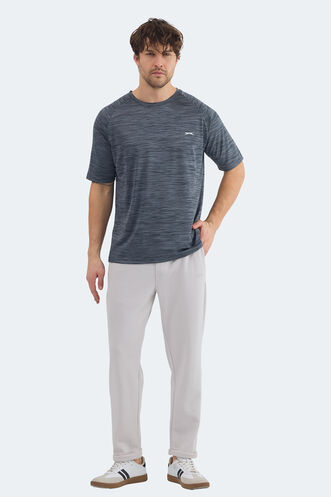 Slazenger REDVALE Erkek Koyu Gri Tişört - Thumbnail