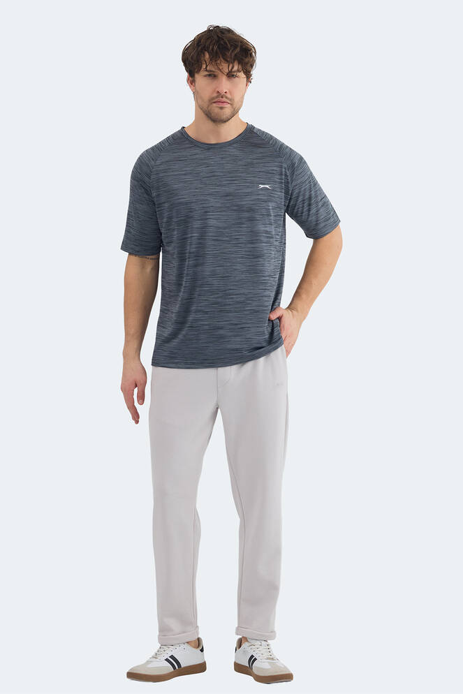 Slazenger REDVALE Erkek Koyu Gri Tişört