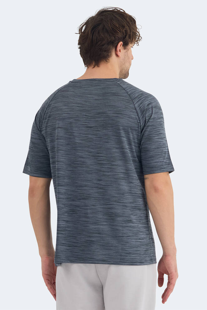 Slazenger REDVALE Erkek Koyu Gri Tişört