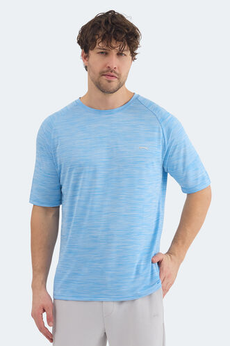 Slazenger REDVALE Erkek Mavi Tişört - Thumbnail