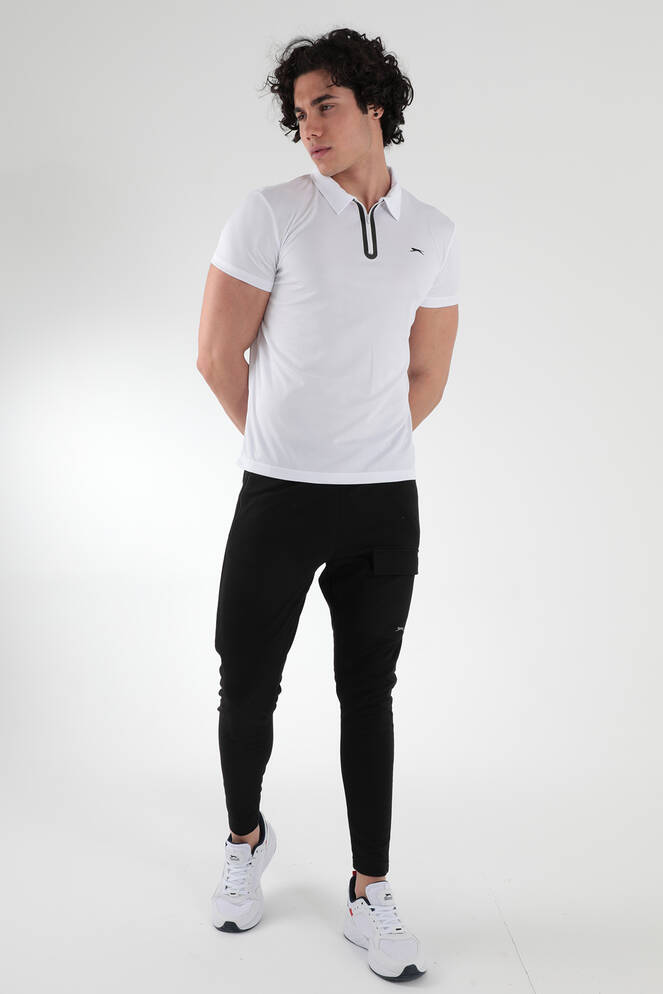 Slazenger REED Erkek Kısa Kollu T-Shirt Beyaz