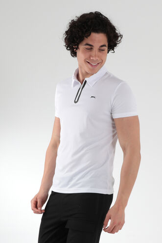 Slazenger REED Men's Short Sleeve T-Shirt White - Thumbnail
