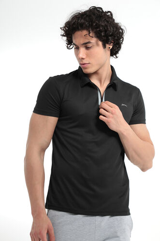 Slazenger REED Men's T-Shirt Black - Thumbnail