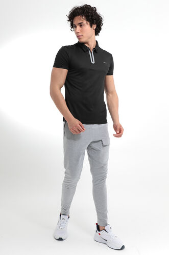 Slazenger REED Men's T-Shirt Black - Thumbnail