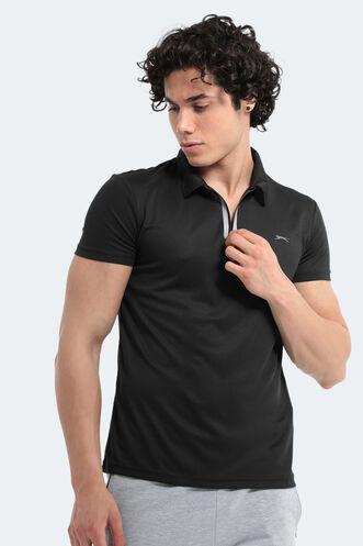 Slazenger REED Men's T-Shirt Black - Thumbnail