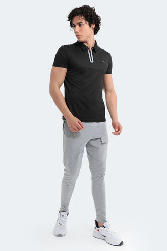 Slazenger REED Men's T-Shirt Black - Thumbnail