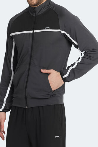 Slazenger REFORM Men's Tracksuit Dark Grey - Thumbnail