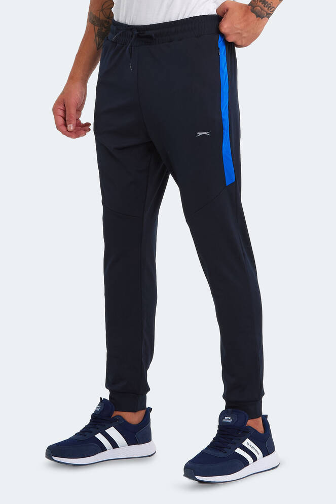 Slazenger REGION IN Erkek Fermuar Cepli Lacivert Eşofman Altı