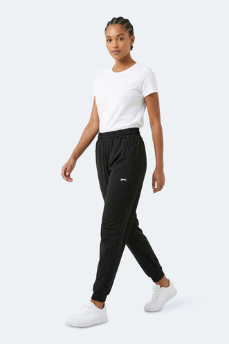 Slazenger RELATIVE Women's Sweatpants Black - Thumbnail