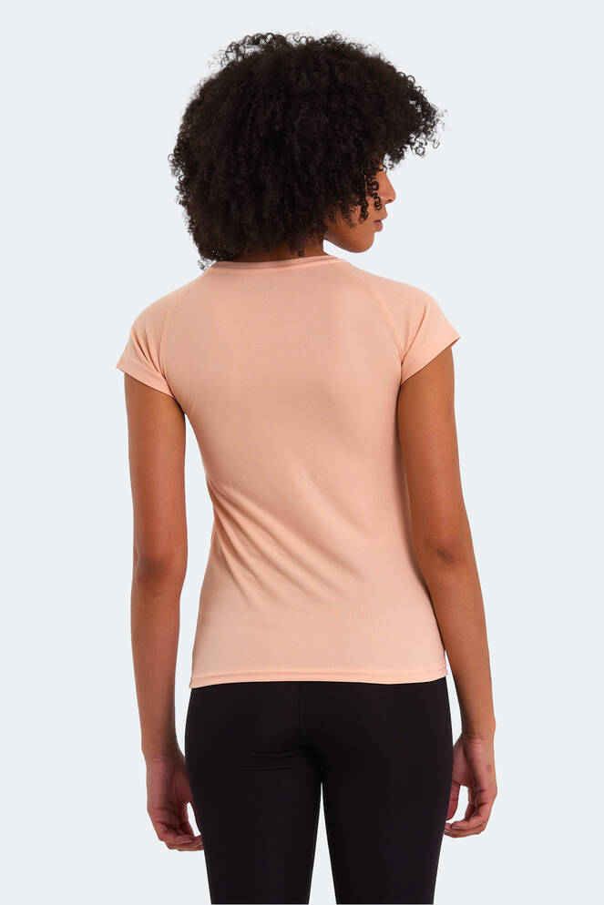 Slazenger RELAX Kadın Kısa Kollu T-Shirt Somon