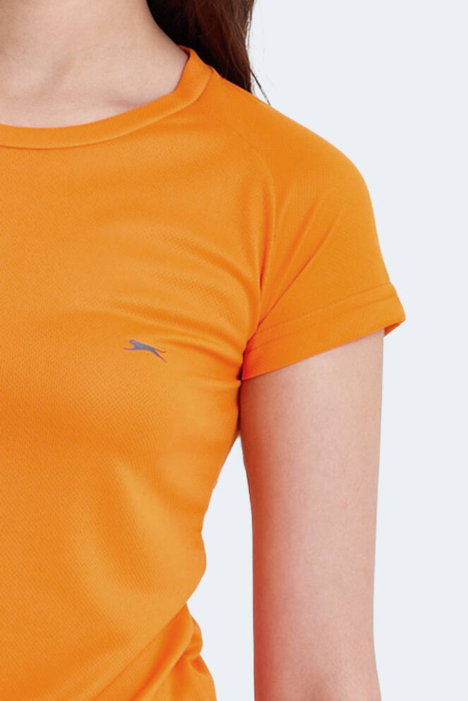 Slazenger RELAX Kadın Kısa Kollu T-Shirt Turuncu