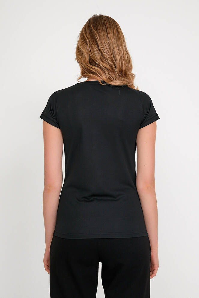 Slazenger RELAX Women's Short Sleeve T-Shirt Black