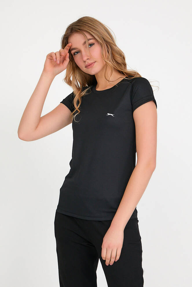 Slazenger RELAX Women's Short Sleeve T-Shirt Black