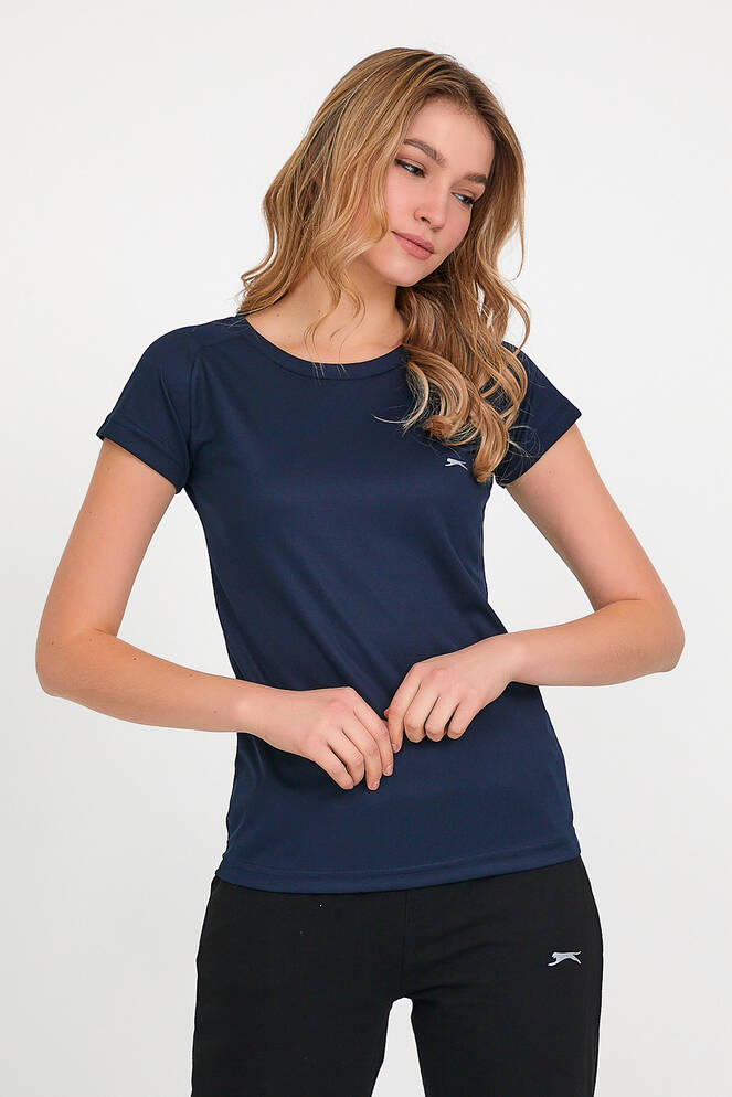 Slazenger RELAX Women's Short Sleeve T-Shirt Navy