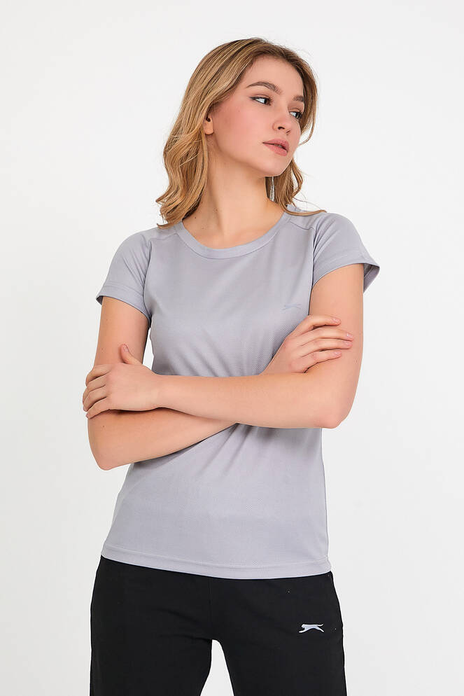 Slazenger RELAX Women's Short Sleeve T-Shirt Gray