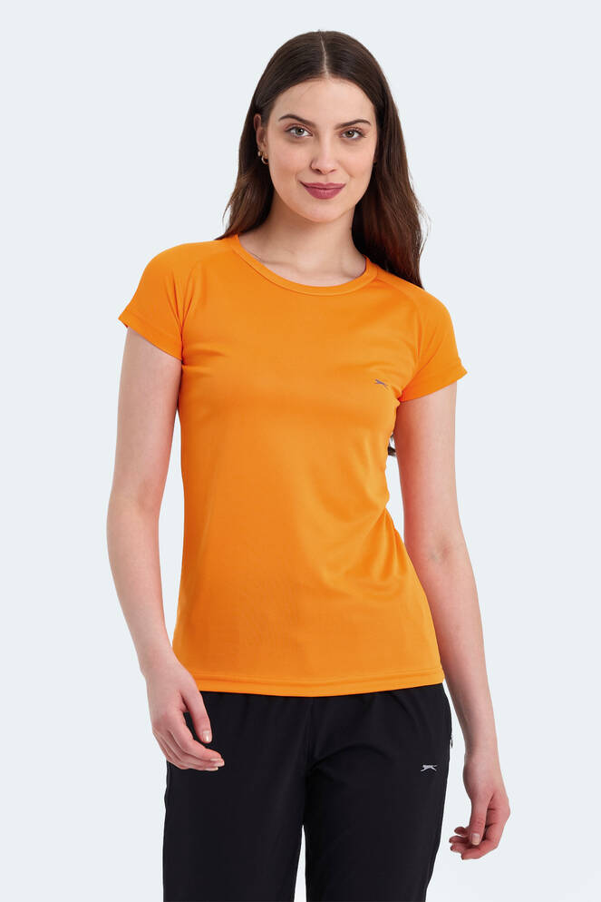 Slazenger RELAX Women's Short Sleeve T-Shirt Orange