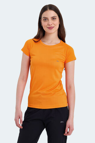 Slazenger RELAX Women's Short Sleeve T-Shirt Orange - Thumbnail