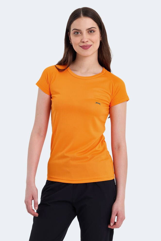 Slazenger RELAX Women's Short Sleeve T-Shirt Orange