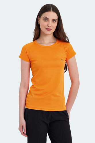 Slazenger - Slazenger RELAX Women's Short Sleeve T-Shirt Orange