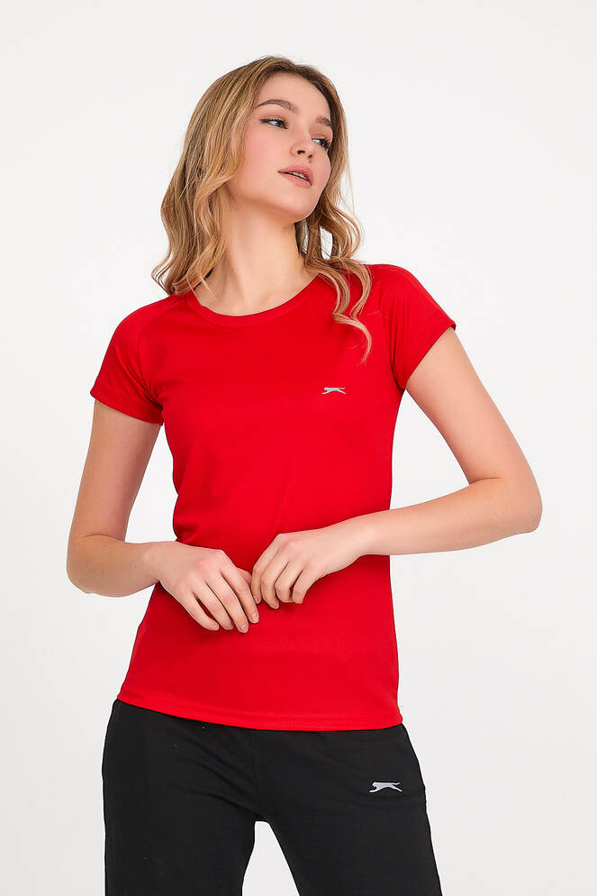 Slazenger RELAX Women's Short Sleeve T-Shirt Red
