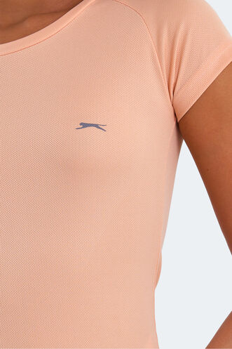 Slazenger RELAX Women's Short Sleeve T-Shirt Salmon - Thumbnail