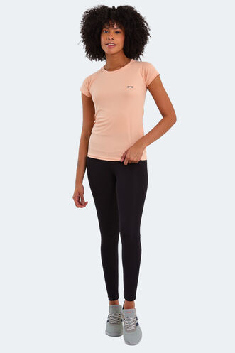 Slazenger RELAX Women's Short Sleeve T-Shirt Salmon - Thumbnail