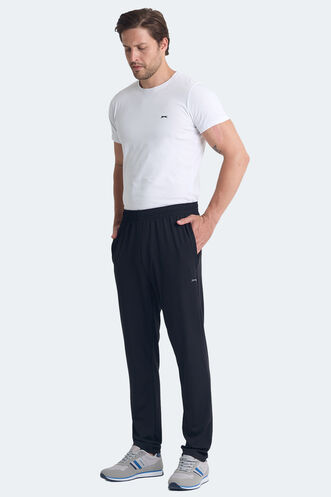 Slazenger RELIC IN Erkek Cepli Siyah Eşofman Altı - Thumbnail