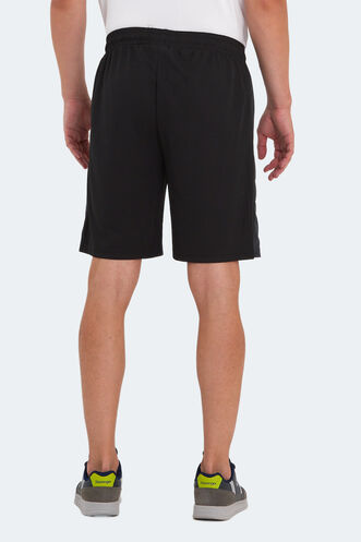 Slazenger REMAIN Men's Shorts Black - Dark Grey - Thumbnail