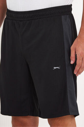 Slazenger REMAIN Men's Shorts Black - Dark Grey - Thumbnail