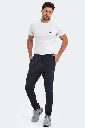 Slazenger REMO Erkek Eşofman Altı Koyu Gri - Thumbnail