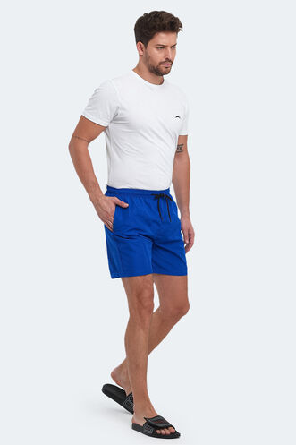 Slazenger RENO Erkek Deniz Şortu Saks Mavi - Thumbnail