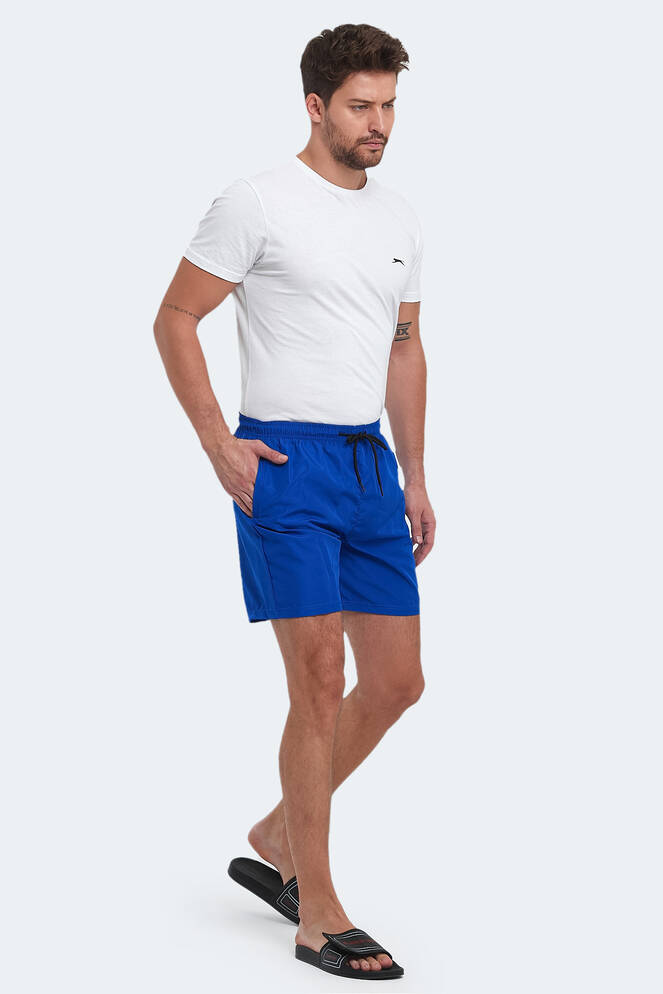 Slazenger RENO Erkek Deniz Şortu Saks Mavi
