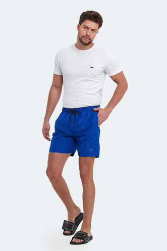 Slazenger RENO Erkek Deniz Şortu Saks Mavi - Thumbnail