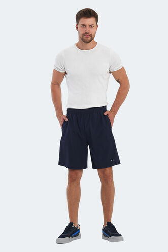 Slazenger REPORT Men's Shorts Navy - Thumbnail