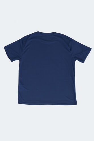 Slazenger REPUBLIC Büyük Beden Erkek Kısa Kollu T-Shirt Lacivert - Thumbnail