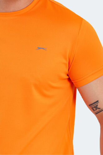 Slazenger REPUBLIC Erkek Kısa Kollu T-Shirt Turuncu - Thumbnail