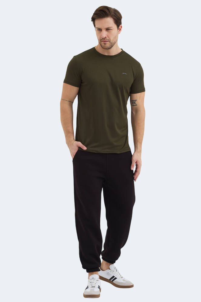 Slazenger REPUBLIC Erkek Kısa Kollu T-Shirt Haki