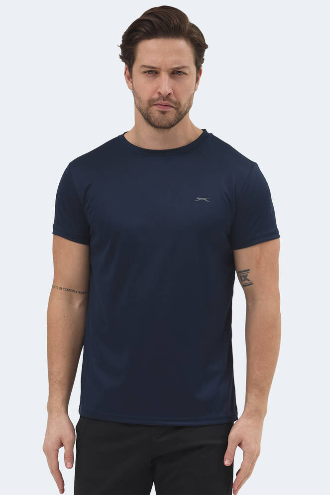 Slazenger REPUBLIC Erkek Kısa Kollu T-Shirt Lacivert