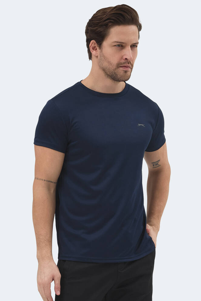 Slazenger REPUBLIC Erkek Kısa Kollu T-Shirt Lacivert